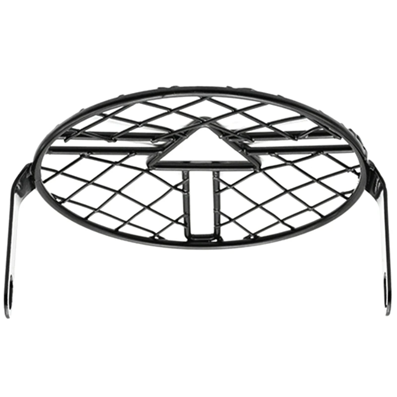 Мотоциклетная фара лампа в стиле ретро черный корпус круглая