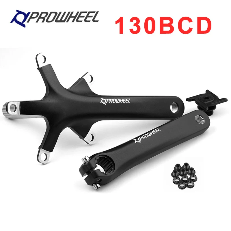 

Коленчатый вал для дорожного велосипеда Prowheel130 BCD, 170 мм, складной коленчатый вал для велосипеда, Сверхлегкий алюминиевый сплав, 130 коленчаты...