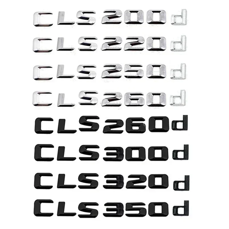 Для CLS-Class C218 X218 CLS180d CLS200d CLS250d CLS350d CLS450d CLS500d CLS550d Эмблема с надписью задней двери