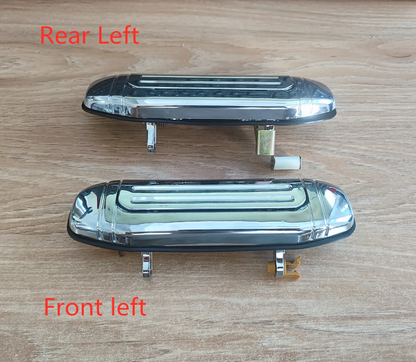 Хромированная внешняя дверная ручка MR156877 задняя автомобильная для Mitsubishi Montero Pajero