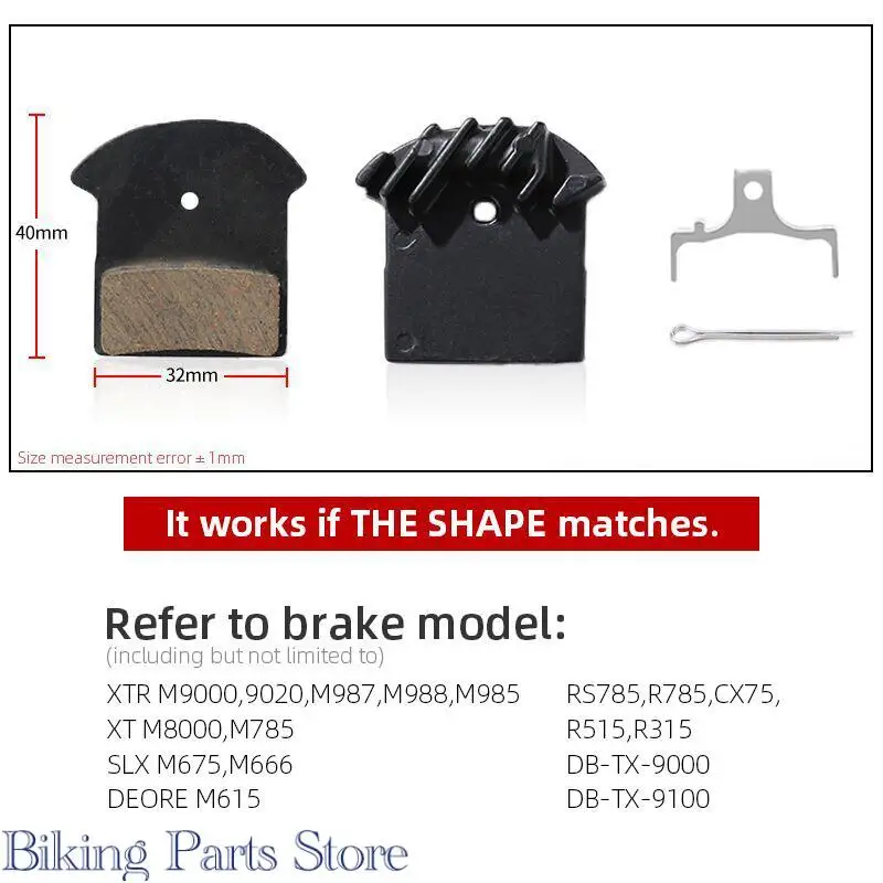 

Велосипедные тормозные колодки для SHIMANO DEORE XT SLX J03a J02a J04C охлаждающий плавник Ice Tech Mountain M785 M675 M6000 M7000 M8000 M9000