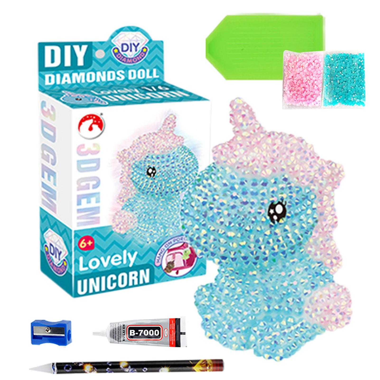 

Креативная Подвеска для сумки, брелок с рисунком из драгоценных камней 5D, ювелирные изделия, подарок для девочек, брелки с рисунком из драго...