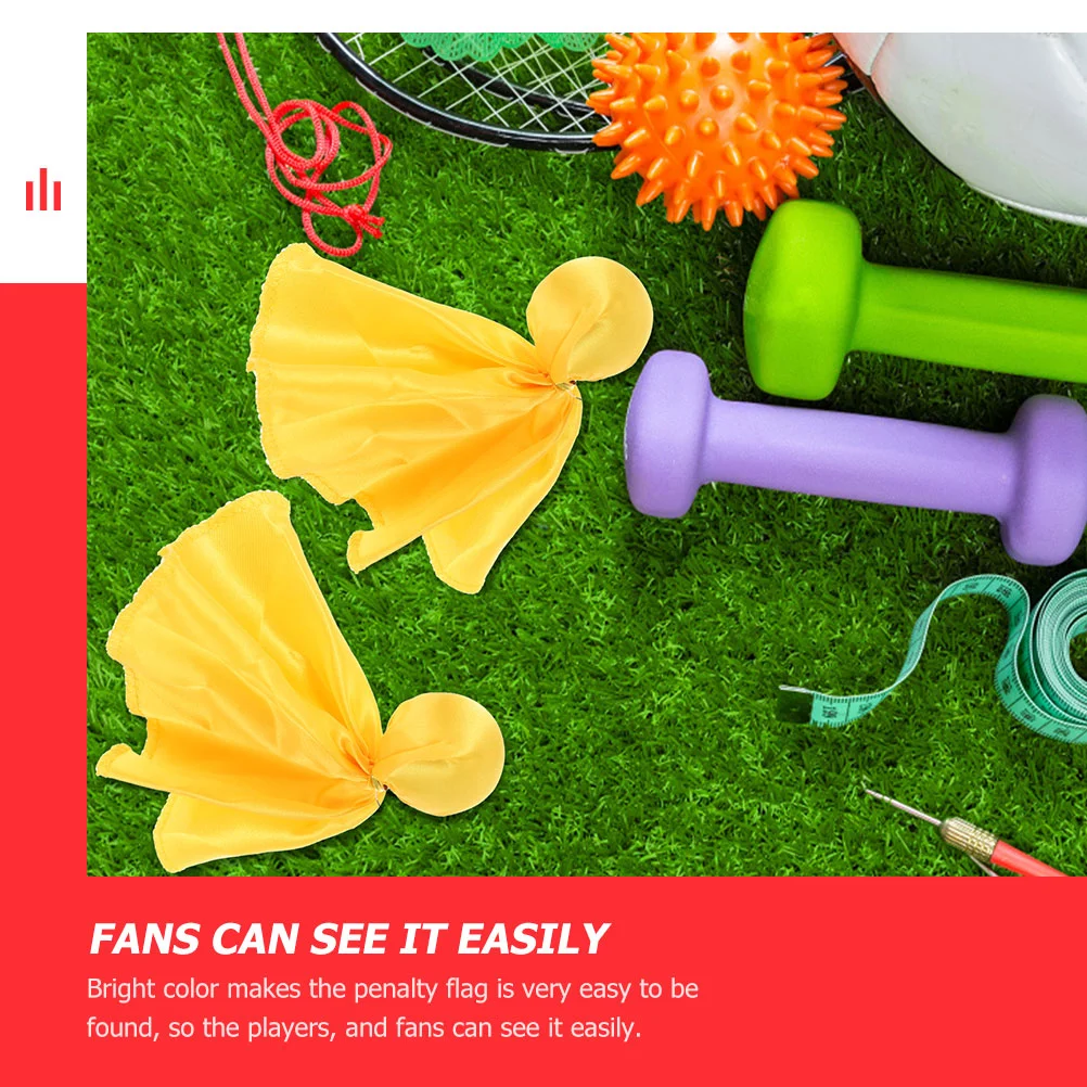 4 шт. спортивный регби маленький желтый баннер с флагом Replay полиэфирная ткань