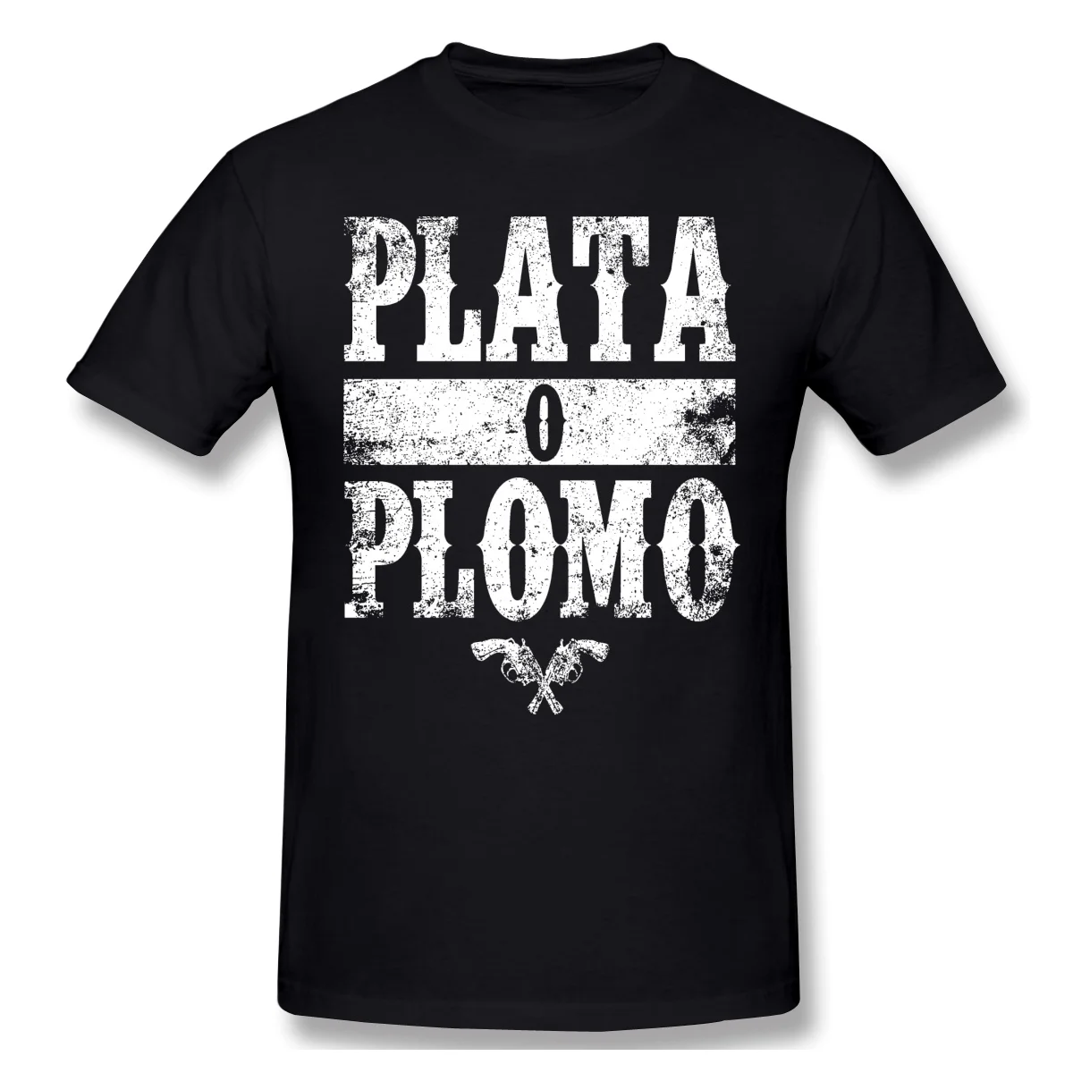 

Narcos T Shirt Red T-Shirt PLATA O PLOMO Cool Men Fashion Short Sleeve