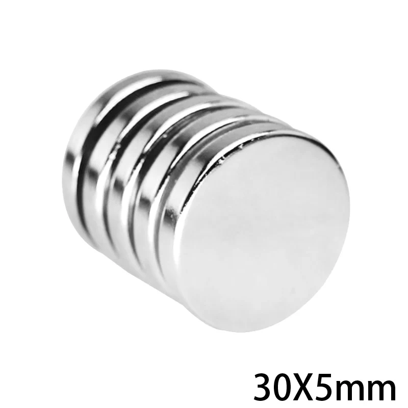 

1/2/3/5/10/20PCS 30x5 Super Powerful Strong Magnetic Magnets 30mmx5mm Permanent Neodymium Magnets 30x5mm Round Magnet 30*5