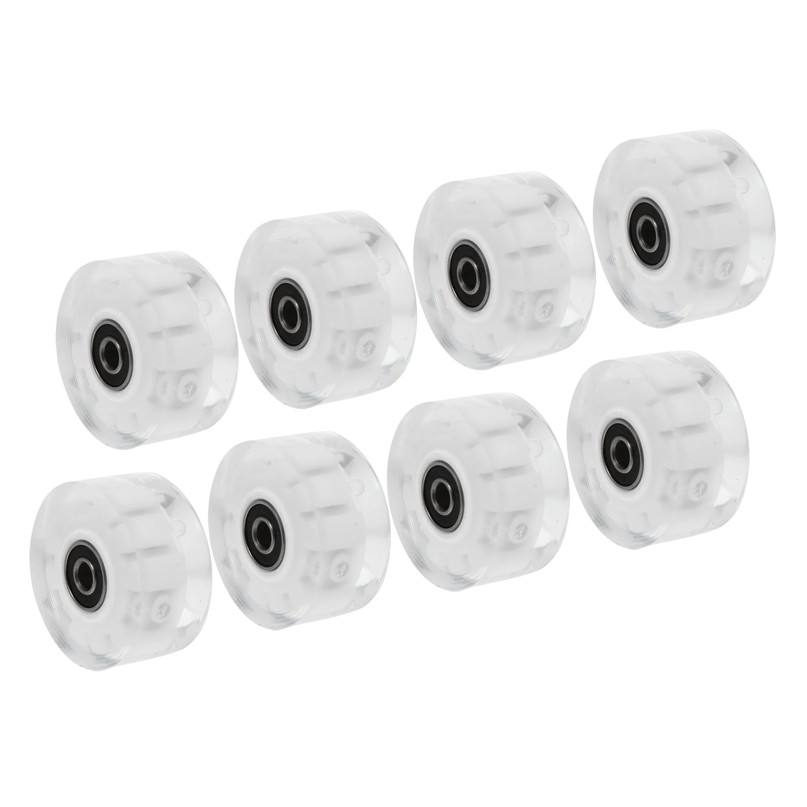 

8pcs Double-row Luminous Skates Wheel Skating Wheel Wheels for Roller Skates