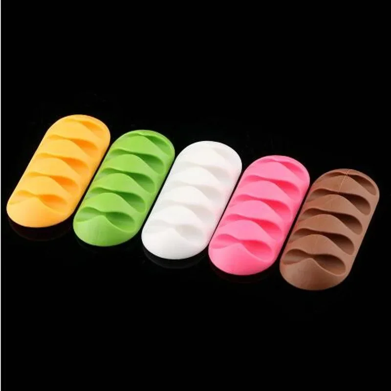 Настольный зажим TPR с несколькими отверстиями фиксированное проволочное