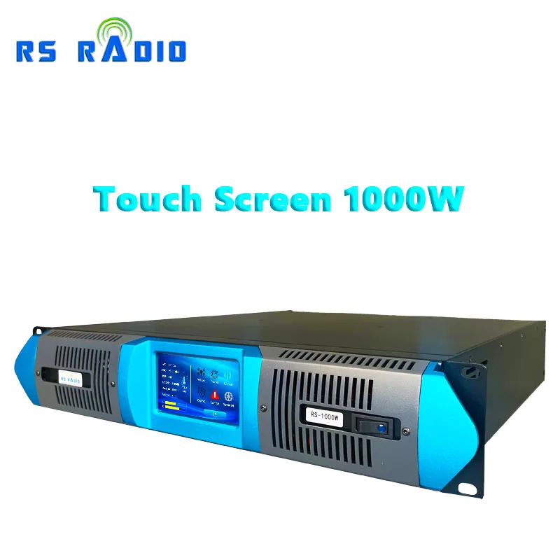 

FM-передатчик с сенсорным экраном 1 кВт, 1000 Вт для радиостанции, 1000 Вт для радиостанции