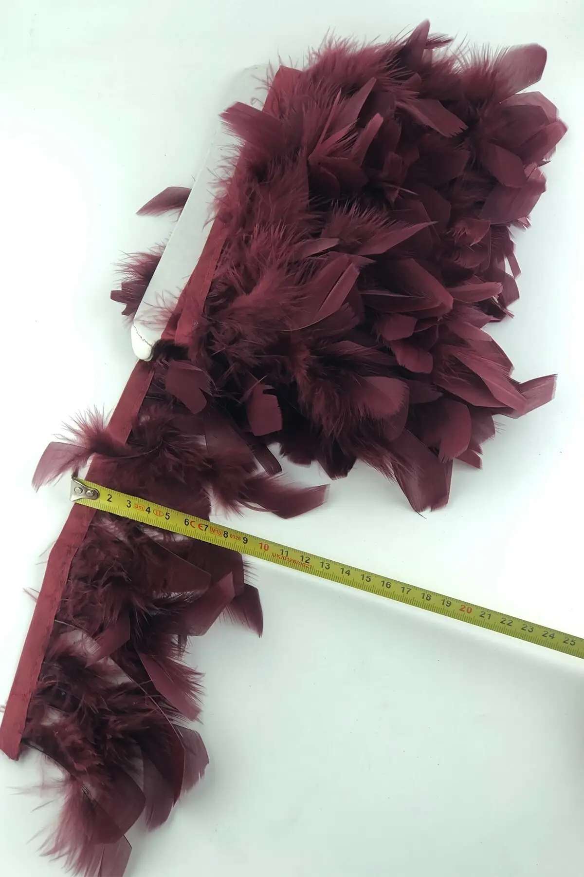 

Maroon Piping Otri Goose feather