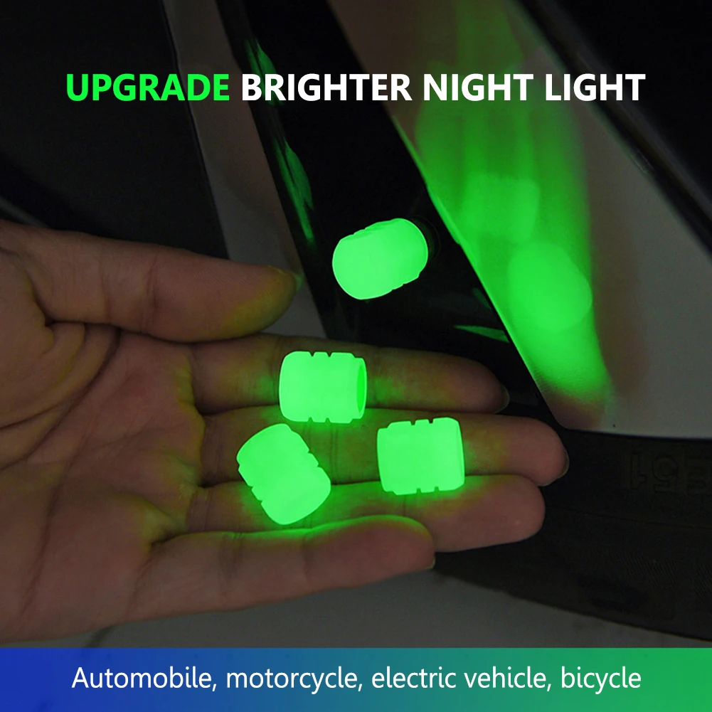 

4 шт., колпачки для клапанов шин автомобиля