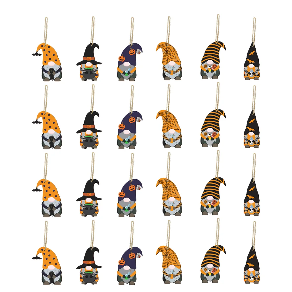 

24 шт. подвески, деревянный гном, подвеска, фотоподвеска для фестиваля, дома