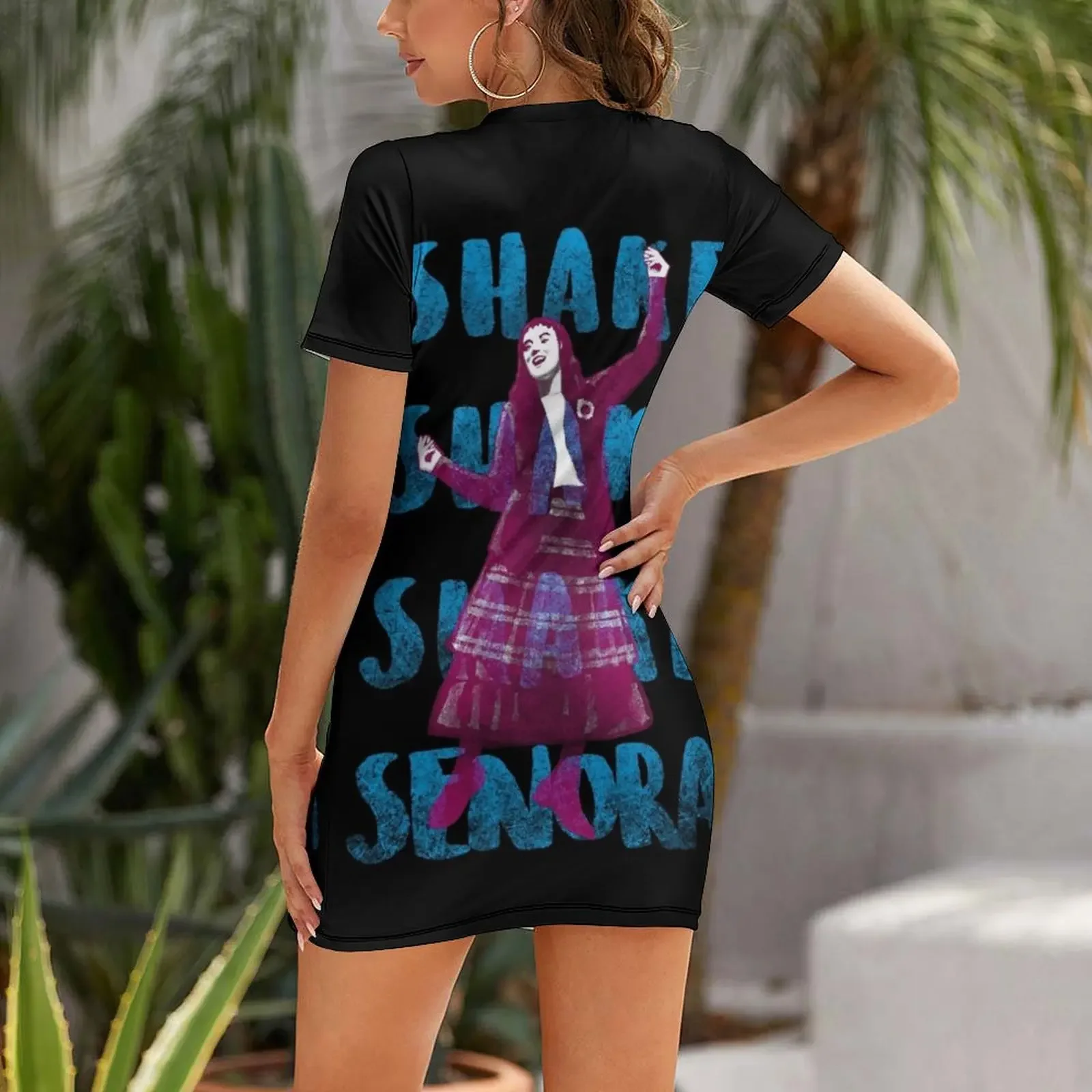 Фото Платье с короткими рукавами Shake Senora, вечерние платья для женщин, летнее платье для женщин 2026, летнее платье для женщин. №2