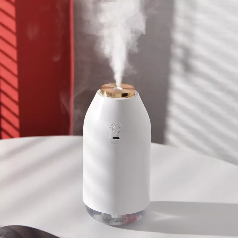

270ML Ultrasonic Air Humidifier Portable USB Rechargeable Wireless Aroma Mist Maker Diffuser For Home Office Bedroom Fogger
