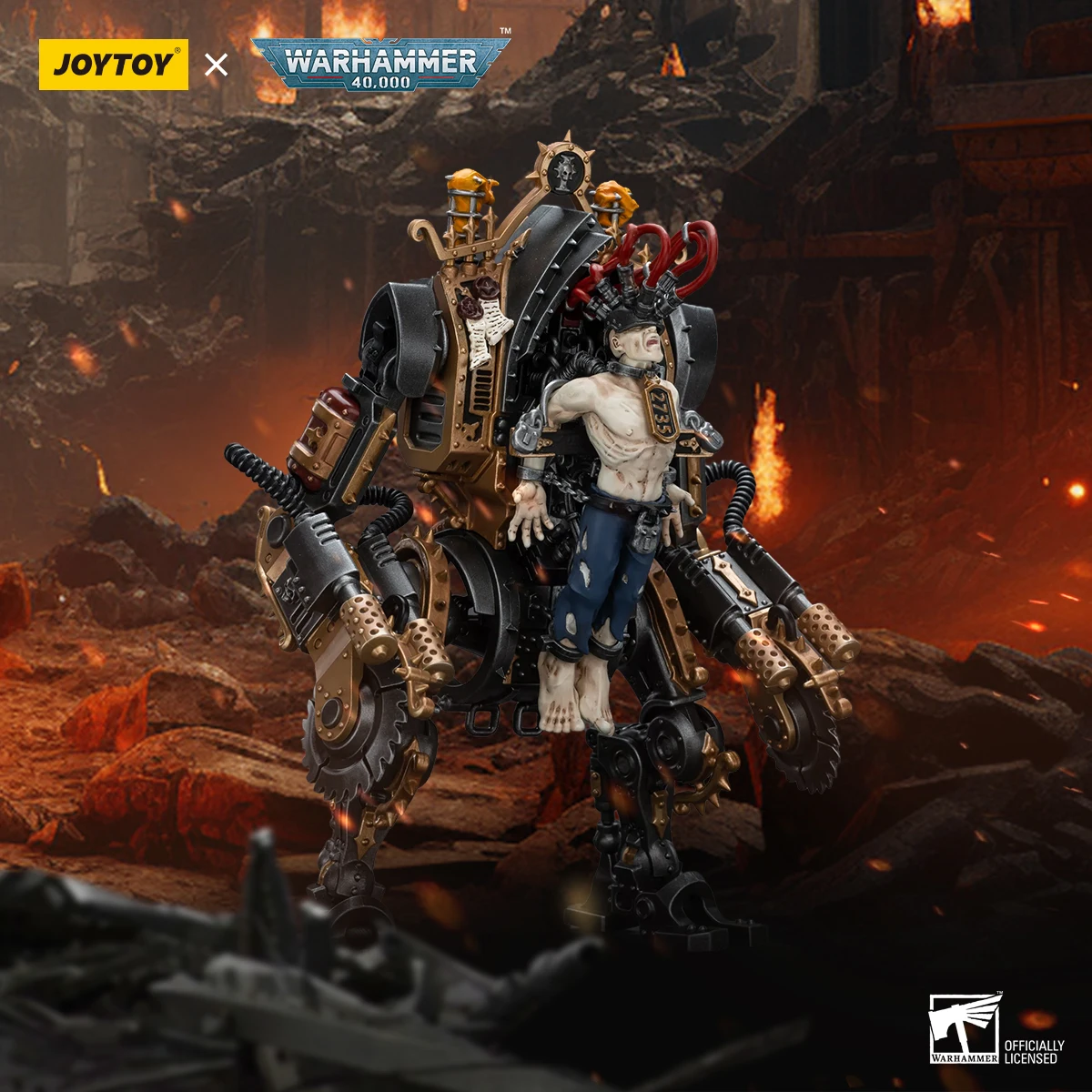 JOY TOY JT 8889 Warhammer 40k 1:18 Penitent Engine виниловая
