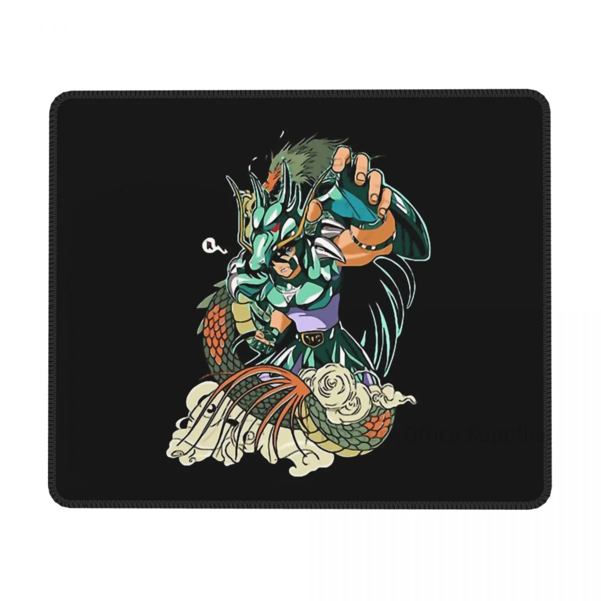 

Коврик для мыши Shiryu Saint Seiya, игровой Настольный коврик для клавиатуры в стиле аниме «Рыцари Зодиака», «Cosmo Athena», креативный Настольный коврик ...