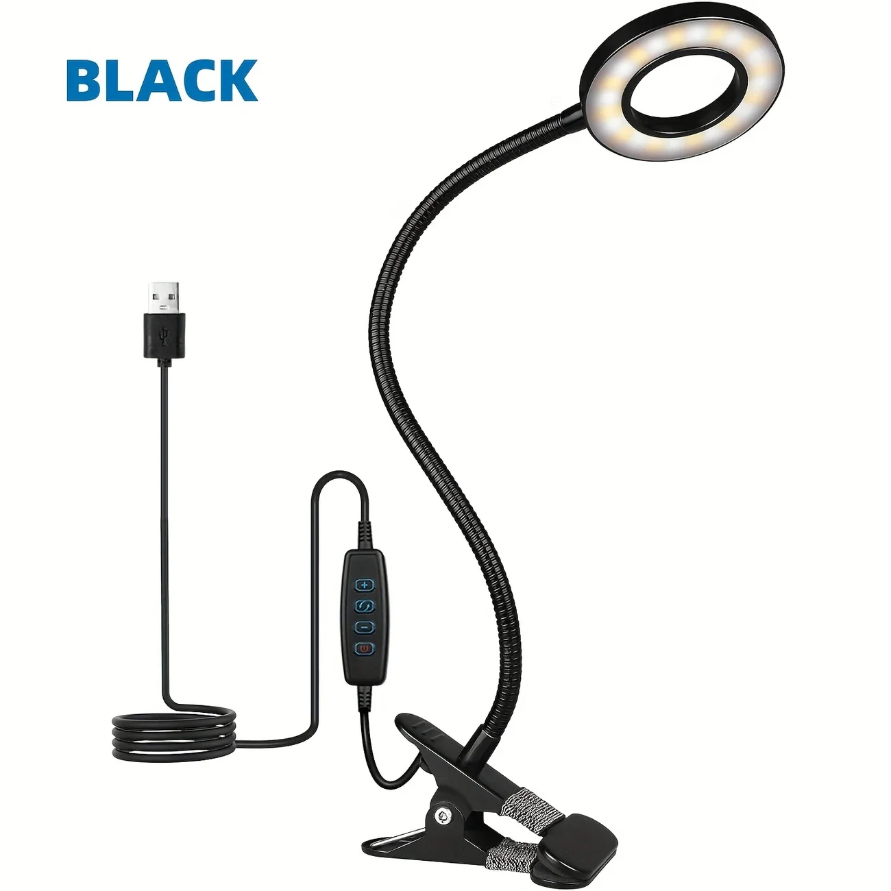 

Настольная лампа Huananlong с зажимом 3 цвета