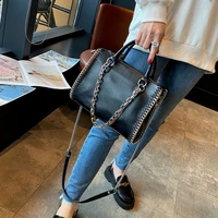soft leather women handbag chain messenger bag ita luxury designer shoulder bags 2022 trendy tote bags boston sac a main
