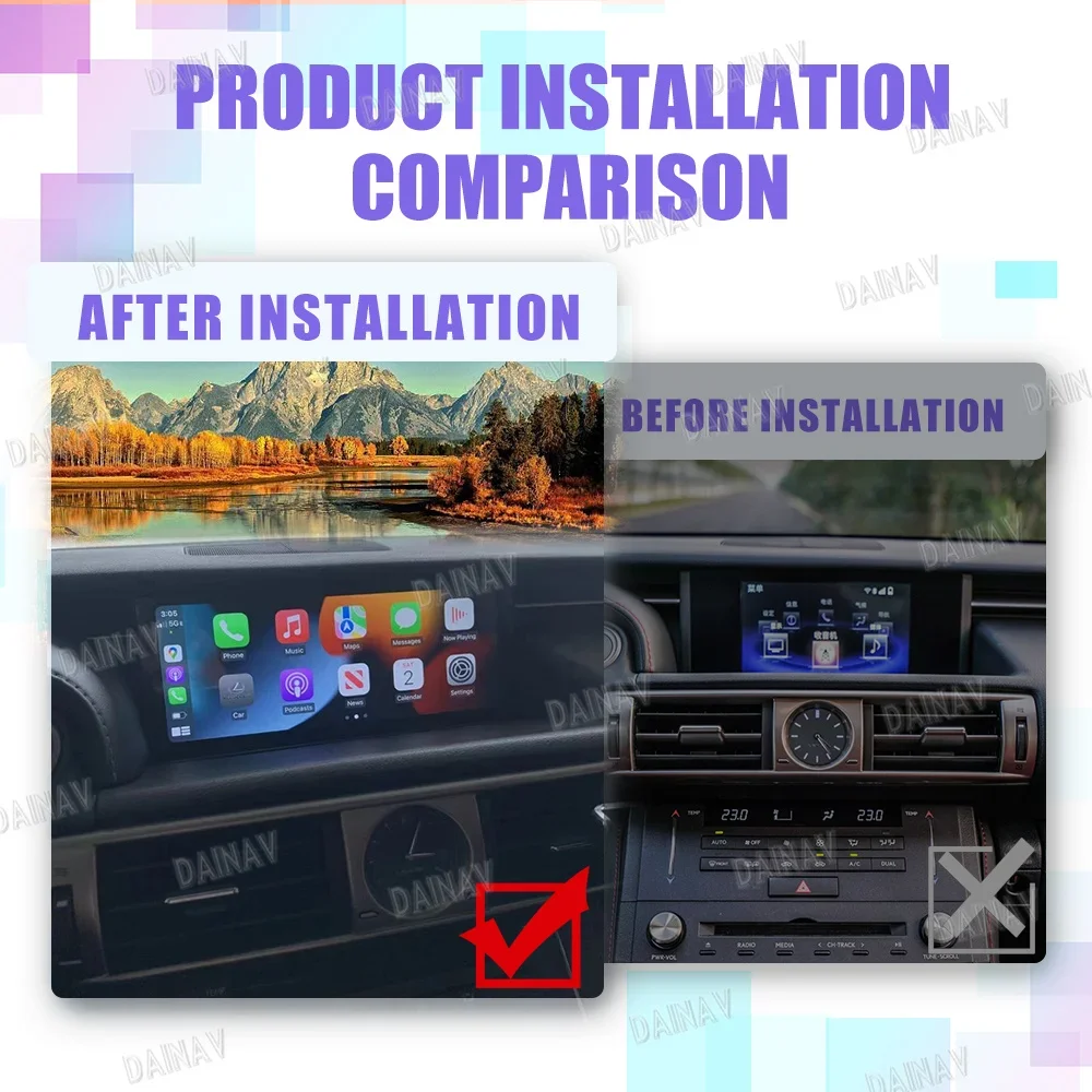 

Автомобильный радиоприемник на Android 12 для Lexus IS 200 250 300 350 200T 300H RC 2013-2020, навигация, мультимедийный плеер, экран Авторадио для CarPlay