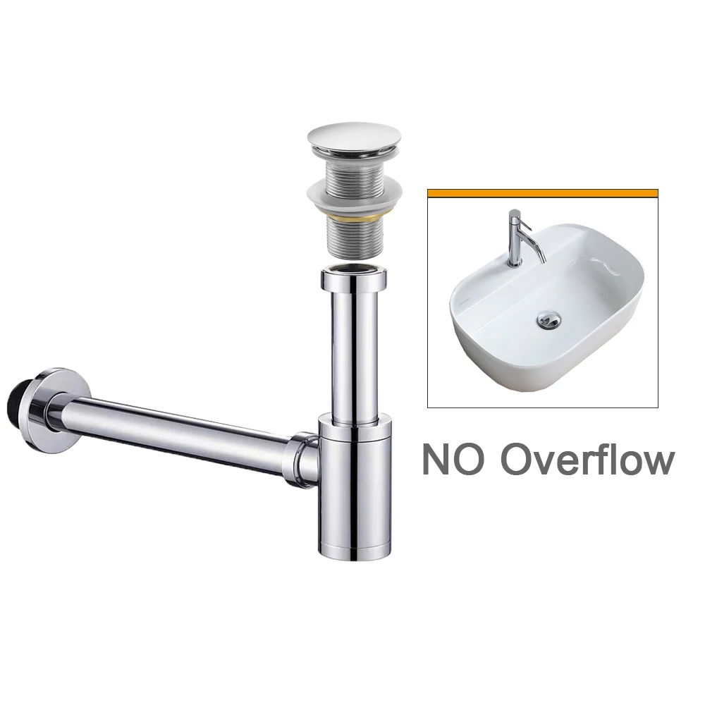 

Сифон для раковины из латуни 9 цветов