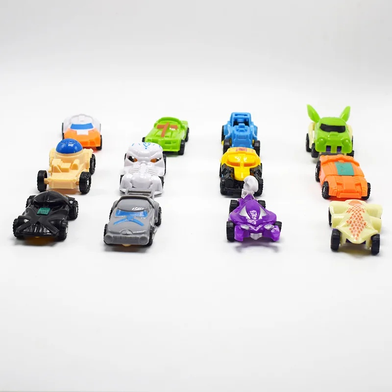 

22 Years Of New Products 5/Sets Of Mini Deformation Sports Car Car Variety Car Robot Capsule Children's Birthday Gift ZC
