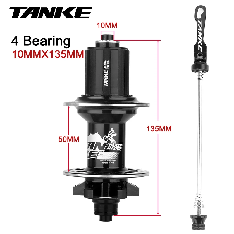 Танк MTB Freehub Piasta Brake Tarczowego 6 Zęby 108 Skokami NBK Zabezpieczone Lożysko 32 Отверстия Stop Aluminium Do Bicycle ...