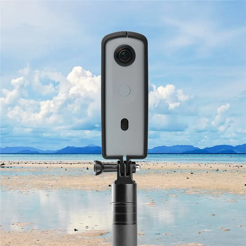Фото [НОВИНКА! CCDD] Защитная рамка для Ricoh Theta SC2 с адаптером для крепления и винтом, аксессуары для фотосъемки №3