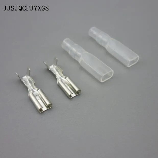 

JJSJQCPJYXGS 500sets 2.8mm Crimp Terminal Female Spade Connector Crimping terminals with case