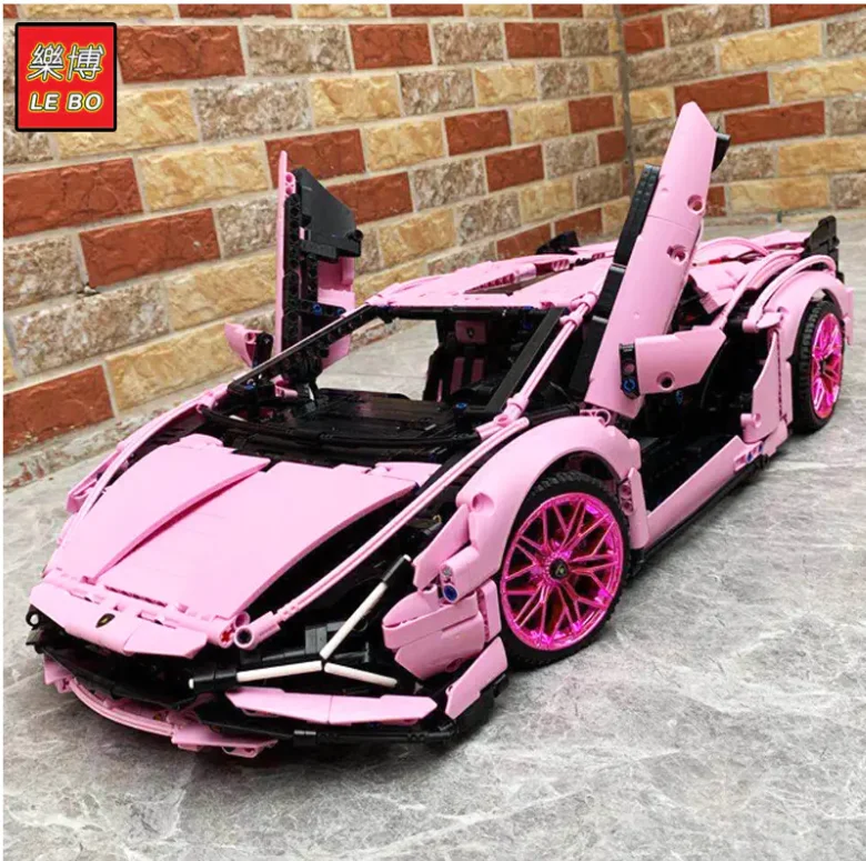 

High tech Car Lambo Sian 42115 MOC Bricks 3696PCS Block Toys for Boys Gifts Constructor Model Building Project for Adults
