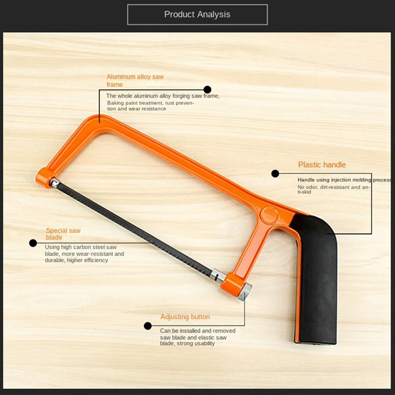 Регулируемая мини-пила для деревообработки детская многофункциональная пила