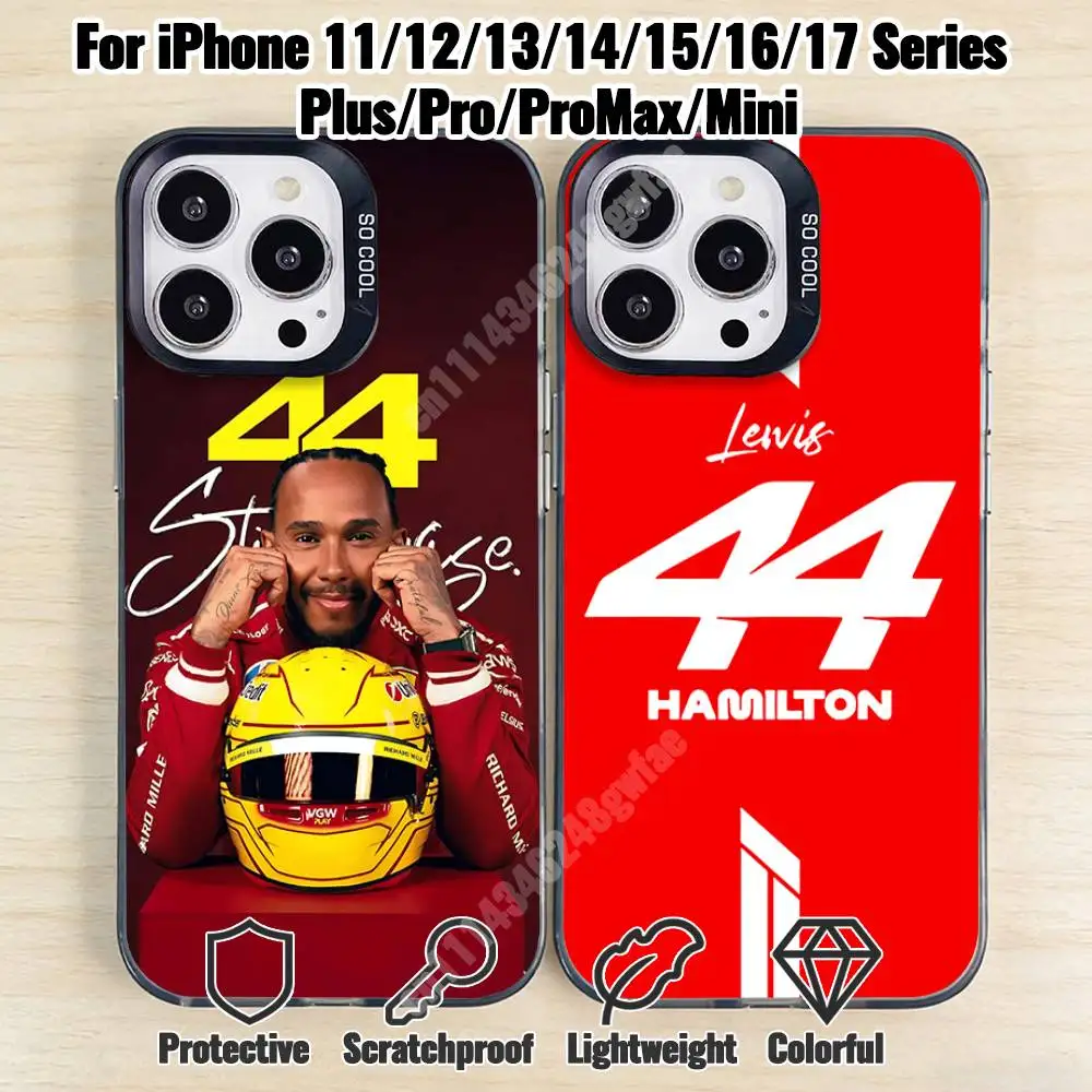 Фото Чехол для телефона LH44 L-Lewis Hamilton-S для iPhone 17 16 Max Mini 15 14 13 Pro Plus 12 11 X XS Air, премиум-защита. №1