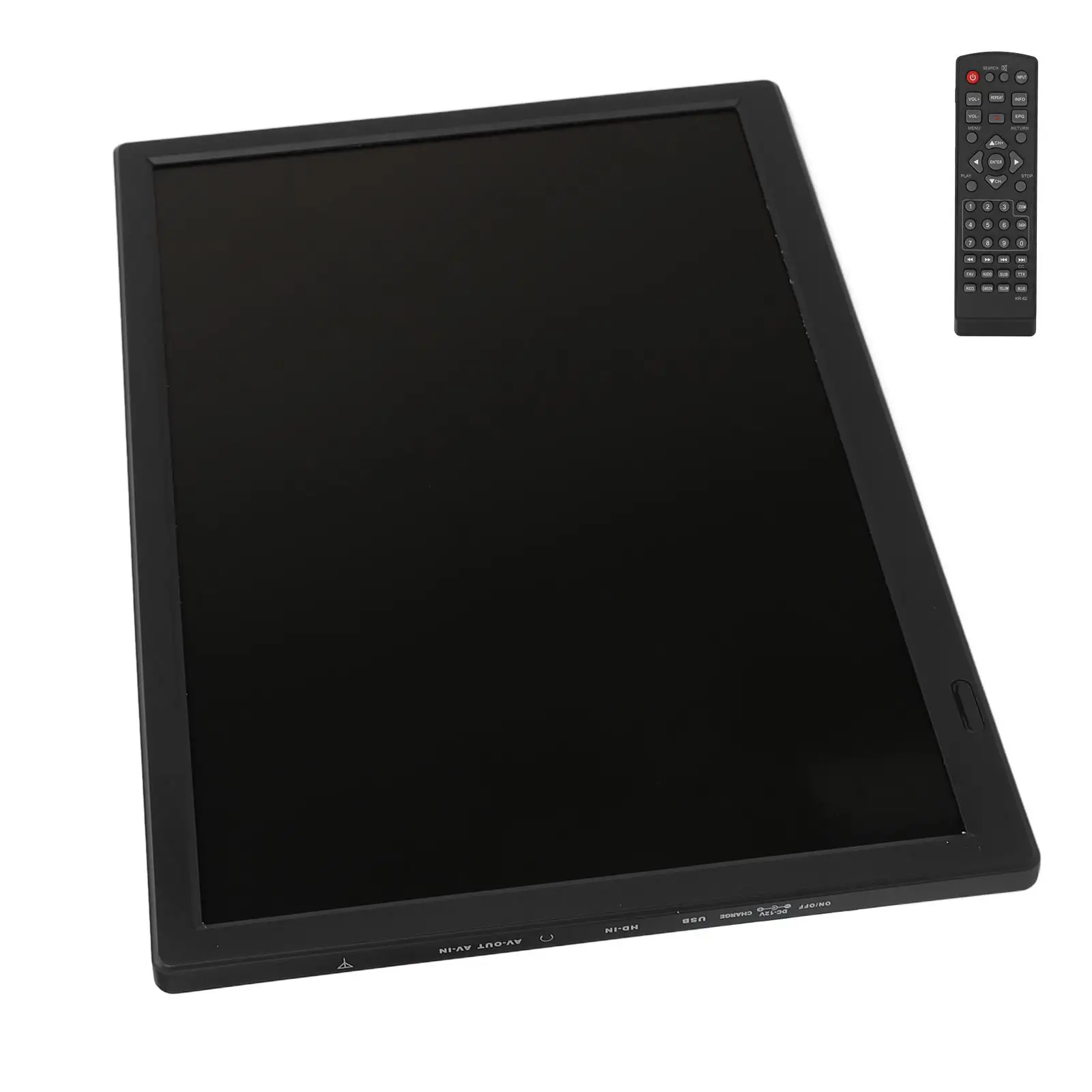 16-дюймовый портативный аналоговый телевизор 1080P HD ATSC — широкоэкранный ЖК-монитор