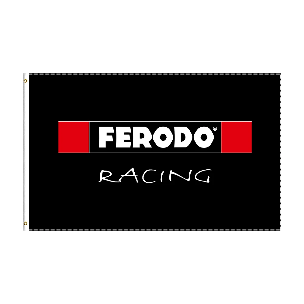 

3x5Ft Ferodos Flag Racing Car Printed Banner For Decor 1