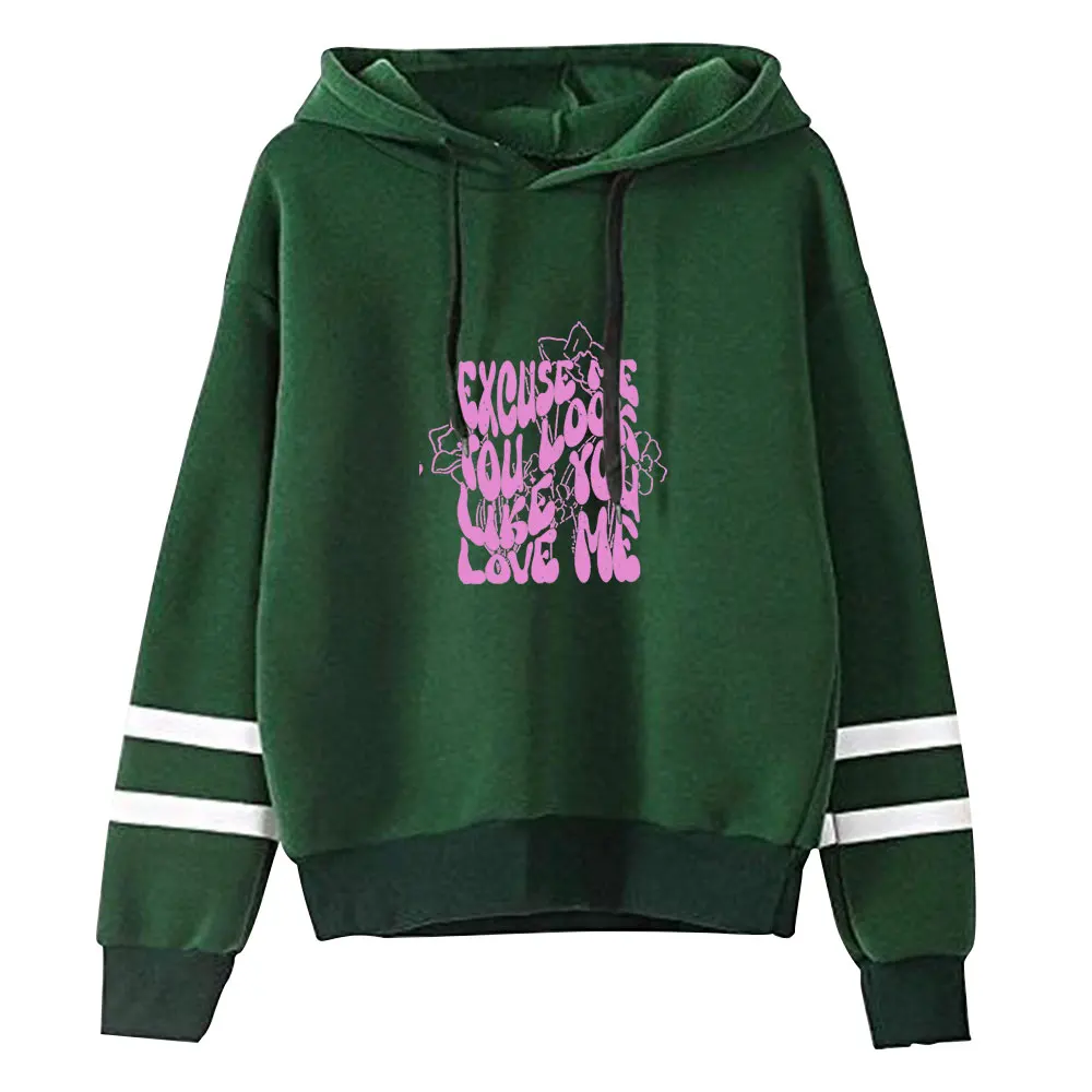 Толстовки с капюшоном Ella Langley Merch, толстовка с рукавами с параллельными перекладинами, повседневная одежда, повседневная одежда (art.: 3920cd7f71eac) - 3920cd7f71eac