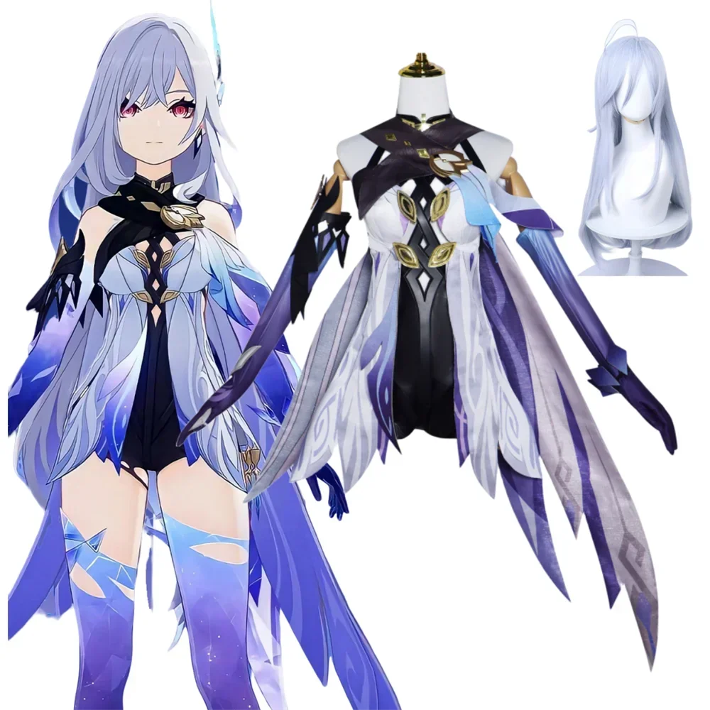 Костюм для косплея Genshin женская одежда на Хэллоуин