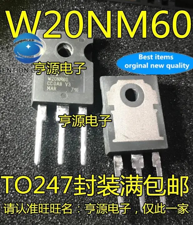 

10pcs 100% orginal new in stock STW20NM60 W20NM60 Field Effect NPN 20A600V