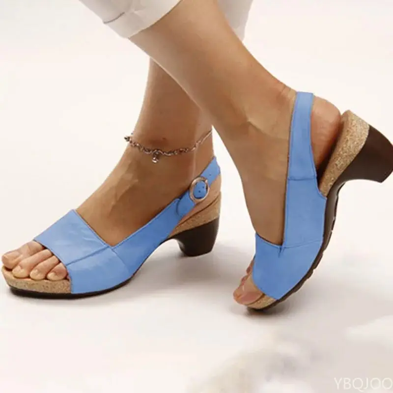 

Women Sandals 2022 Women Heels Shoes for Gladiator Sandals Women High Heels Summer Shoes Women Lace Up Toe Chaussures Femme Cozy