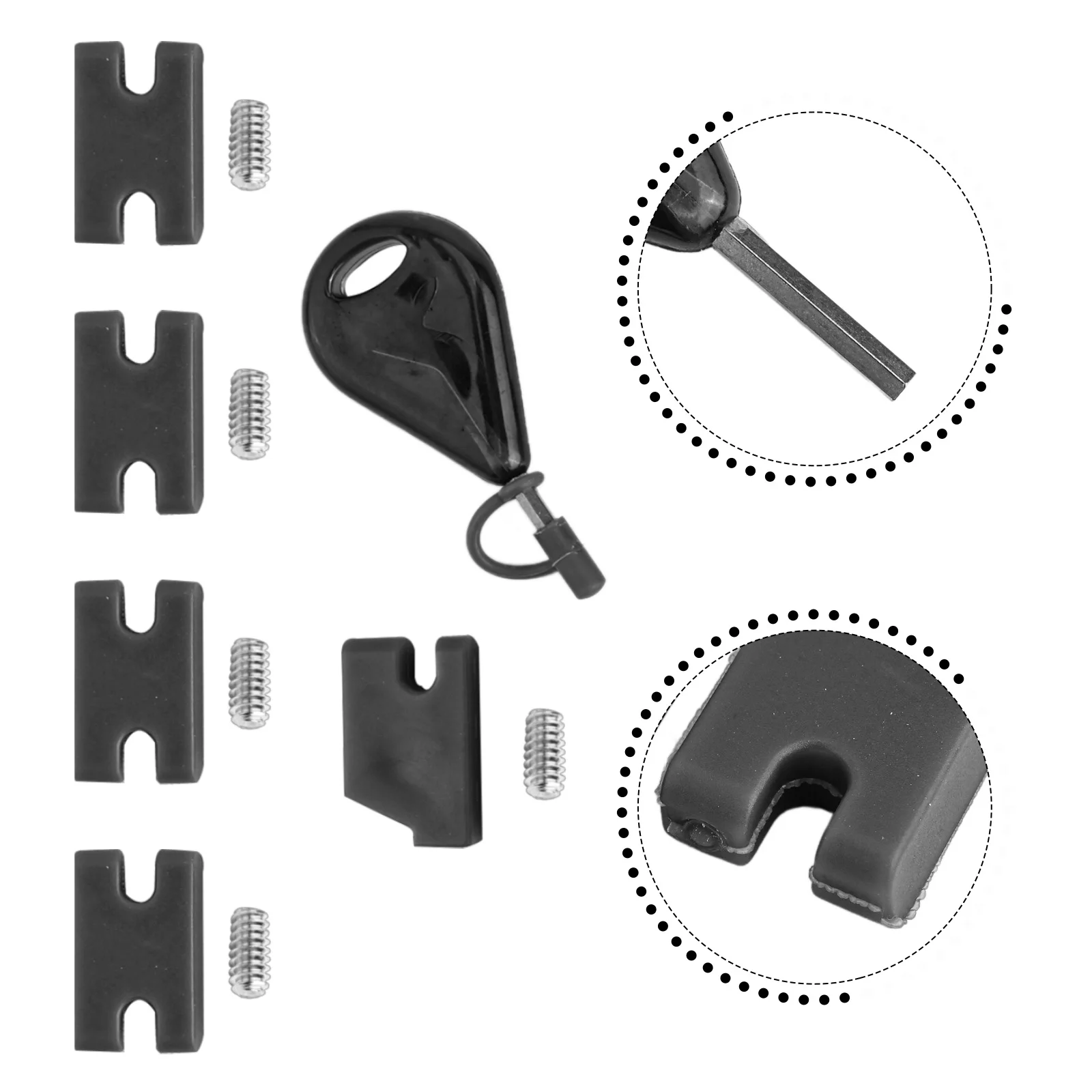 1 комплект монтажный конвертер для хвостового плавника доски серфинга из ПВХ
