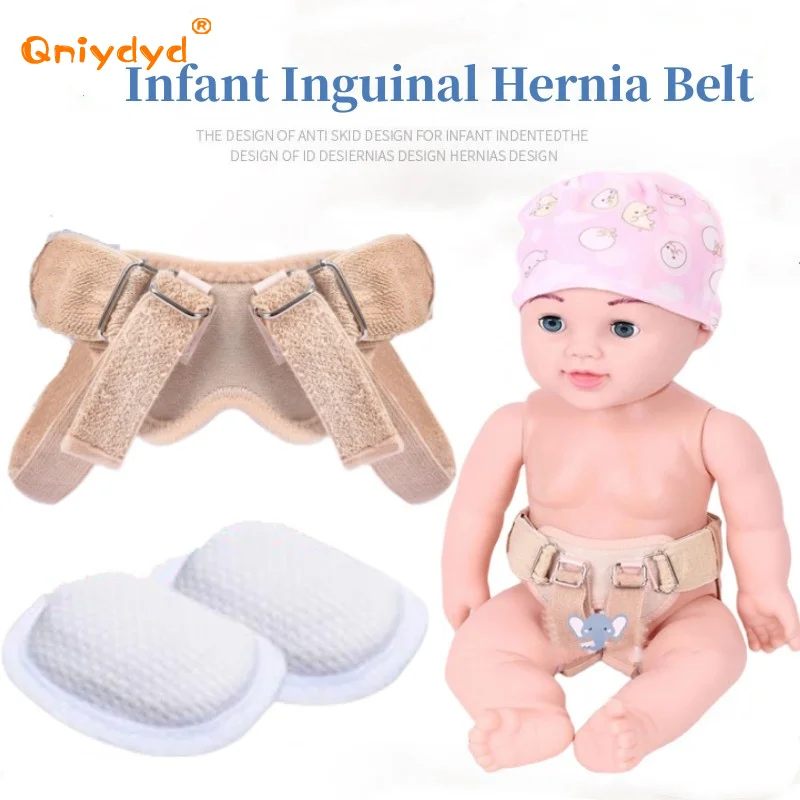 

Infant Hernia Belt Pediatric Inguinal Hernia Bag Male and Female Baby Intestinal Hernia Direct Indirect Hernia *2Pcs Hernia Bag