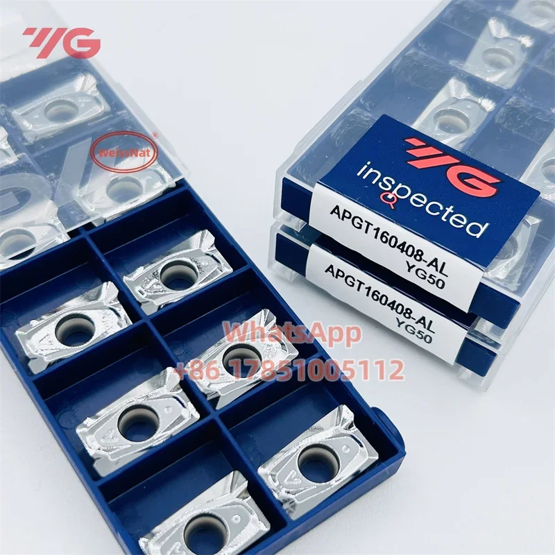YG-1 APGT160408-AL YG50 карбидные вставки APGT