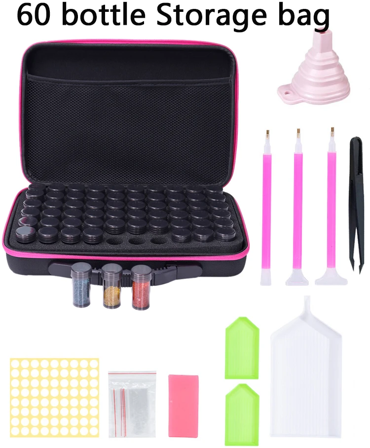 

60 бутылок, аксессуары для алмазной живописи