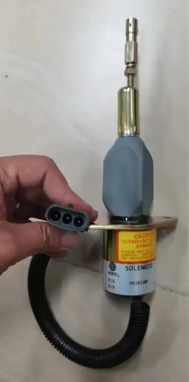 Новый 3930233 3928160 3928161 SA-4293-12 Электромагнитный клапан остановки 12 В для трактора Cummins