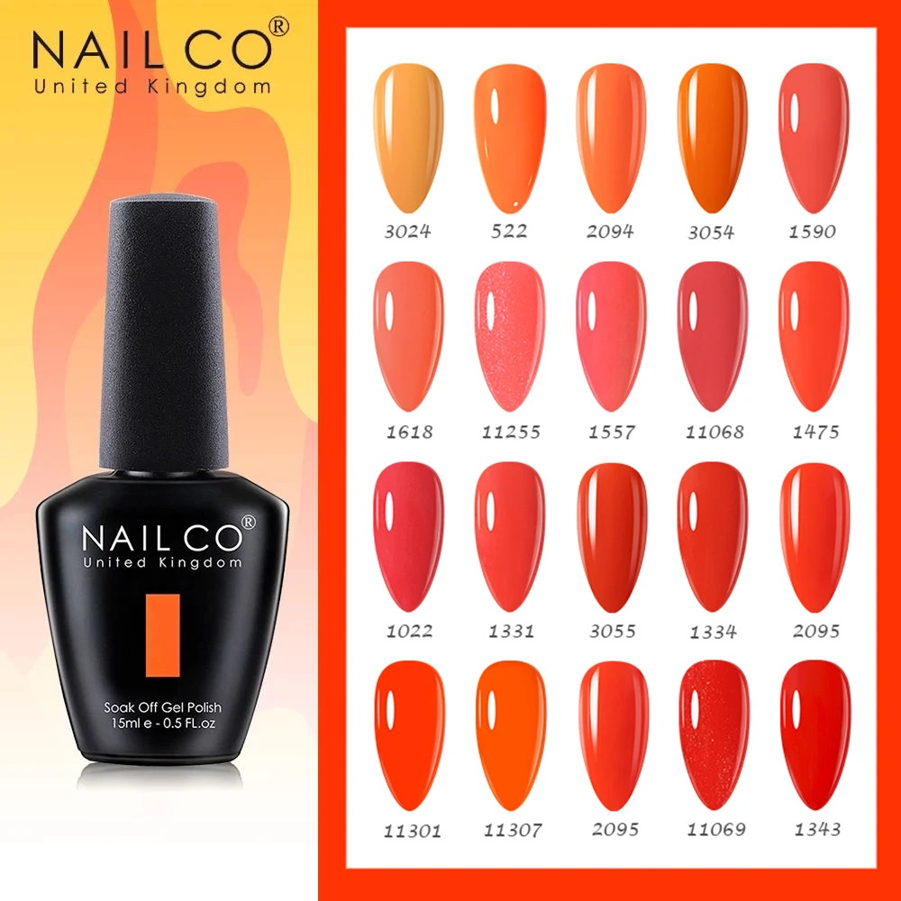 

Гель-лак для ногтей NAILCO, 15 мл