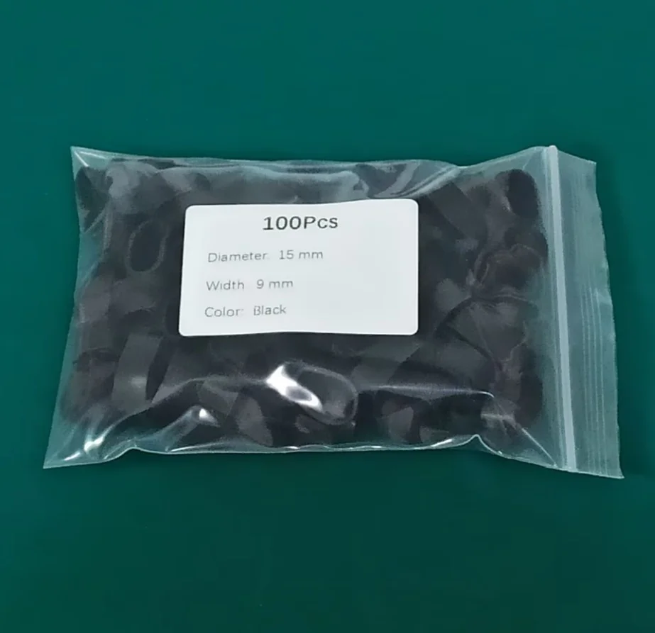 

Резинки черные STORKFLY 100/200/500 шт
