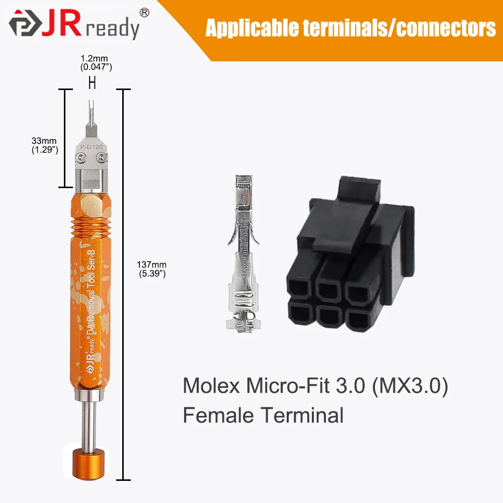 

JRready Экстрактор штифтов для Molex MX3.0