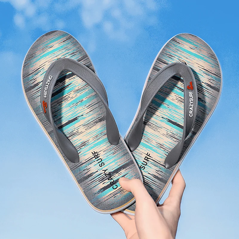 

Мужские массажные Шлепанцы из ЭВА, пляжные сандалии, повседневная обувь, для улицы, бассейна, воды, Летние вьетнамки