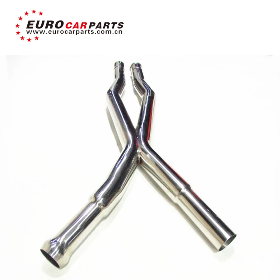 

S class w221 S500 stainless steel x-pipe center muffler for S500 exhaust pipe