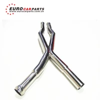s class w221 s500 stainless steel x pipe center muffler for s500 exhaust pipe