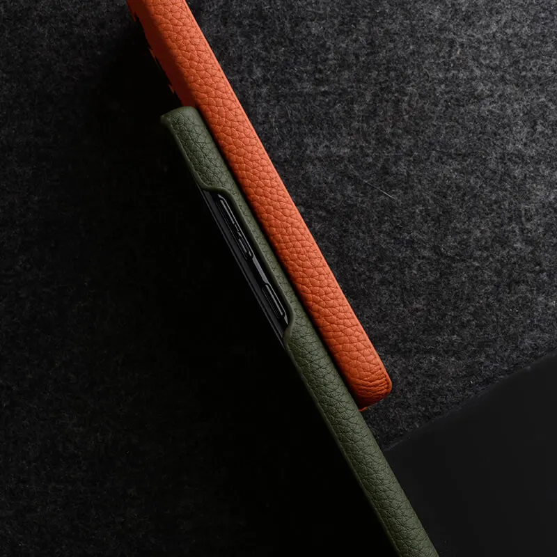 Genuine Leather Case For Samsung S22 22 Plus S21 Ultra 5G Phone Cover Business Back Shell for Galaxy Note 20 Ultra Protective