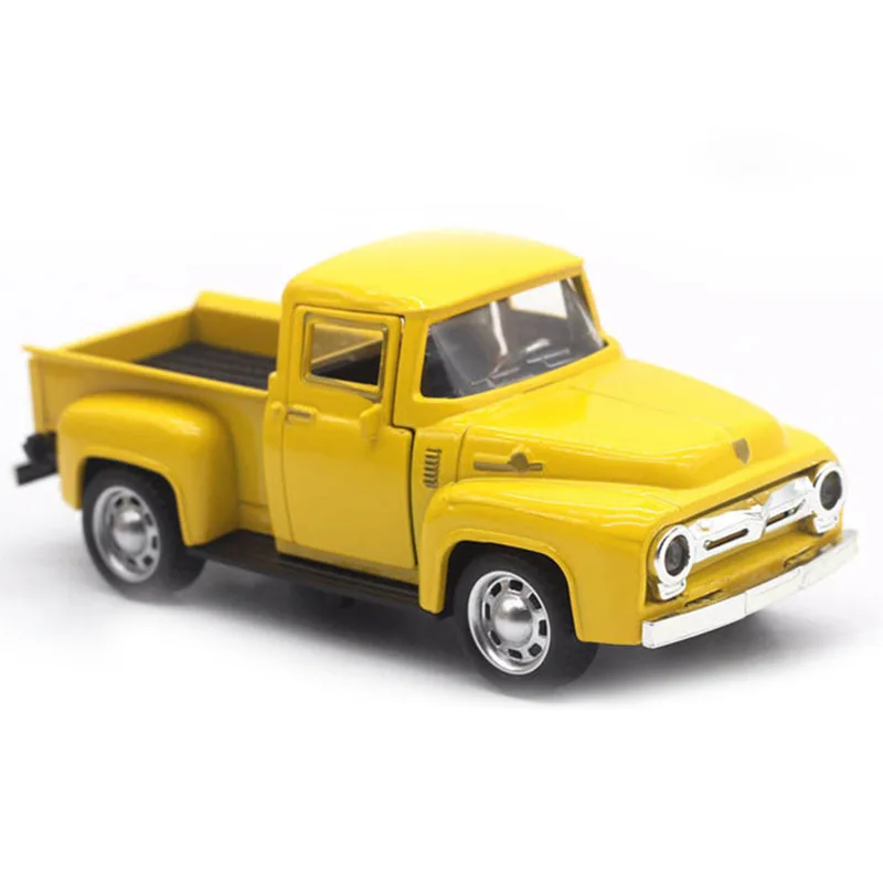 

1:32 High Simulation Exquisite Diecasts&toy Vehicles: Kinsmart Car Styling 1956 Ford F100 Pickup Trucks Alloy Diecast Car Model