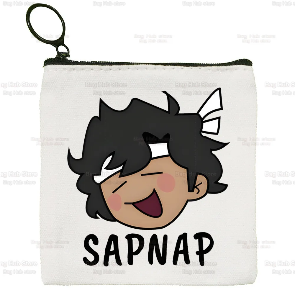 Quackity My Beloved  Printed Canvas Bag Design Canvas Simple and Fashionable Storage Bag